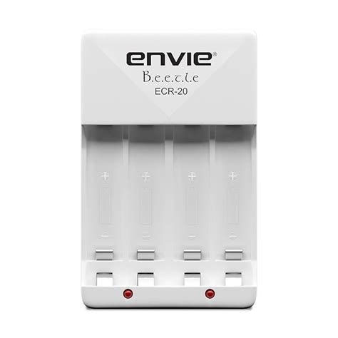 ENVIE® (ECR-20) Beetle Wall Charger for AA & AAA (Ni-MH/Ni-CD ...