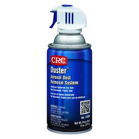 Crc Aerosol Duster, 8 oz, Aerosol Spray Can, Liquid 14085 | Zoro