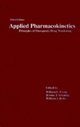 Buy Applied Pharmacokinetics: Principles of Therapeutic Drug Monitoring ...