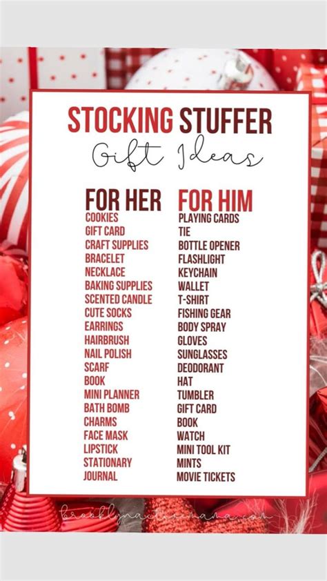 Unique and Affordable Stocking Stuffer Ideas for Everyone | Gifts for a ...