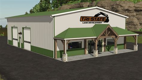 60X80 Garage Tristate FS25 - KingMods