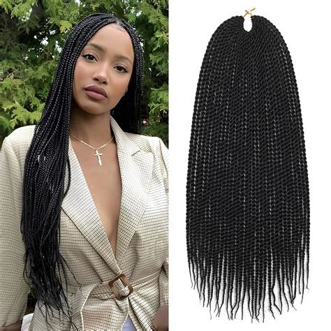 DDvation Ombre Crochet Senegalese Twist Braiding Hair - 18 India | Ubuy