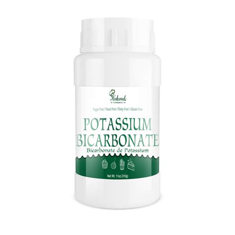 Amazon.com: 11oz Potassium Bicarbonate, 100% Pure Potassium Bicarbonate Powder - Food Grade ...