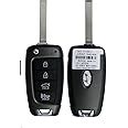 Car Key Replacement Key Shell for Hyundai Verna 2018 Remote Key Fob ...