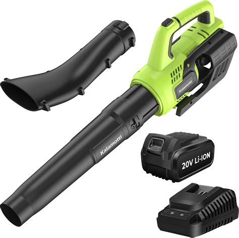 Amazon.com: kalamotti cordless leaf blower, green : Patio, Lawn & Garden