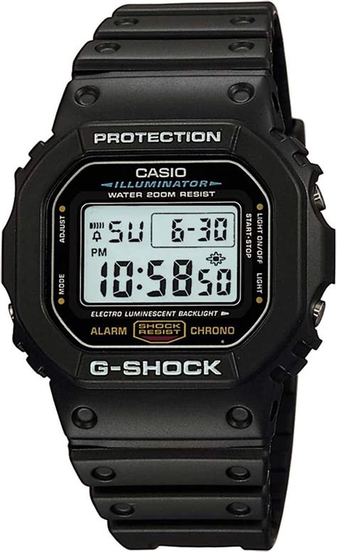 Buy Casio G-Shock DW-5600UE-1DR Digital Dial Black Resin Strap Men's ...