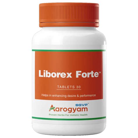 Buy LIBOREX FORTE TAB 30'S (SGVP) | 19 Minutes Delivery | Apollo Pharmacy