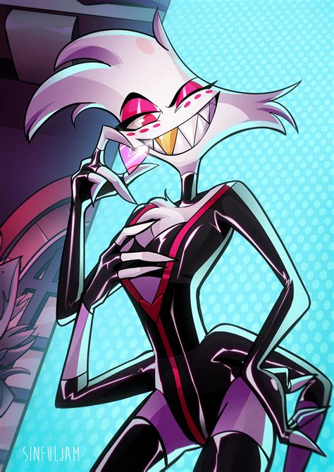 Hazbin Hotel Angel Dust by SINFULjam on DeviantArt
