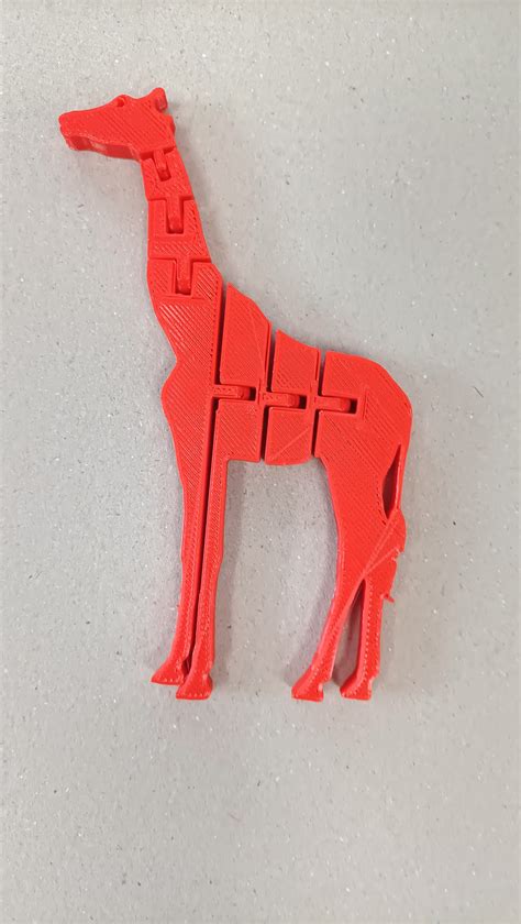 3D Print School: 3D Printed Flexi Animals- Mini Giraffe