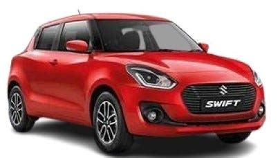 Maruti Suzuki Swift ZXi AMT (Solid Fire Red) Online Price in India ...