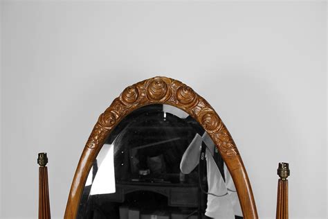 Art Deco Psyche Dressing Table and Pouf by Ateliers Gauthier-Poinsignon ...