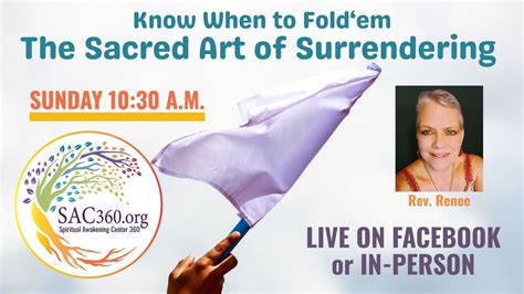 Know When to Foldem: The Sacred Art of Surrendering, Online event ...