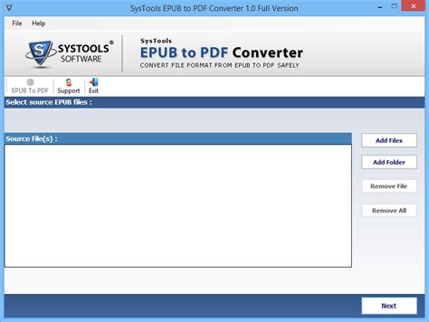 EPUB to PDF Converter Tool – Export & Migrate Multiple EPUB File