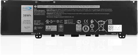 Fugen Laptop Battery F62G0 OEM for Dell Inspiron 13 5370, 7370, 7373 ...