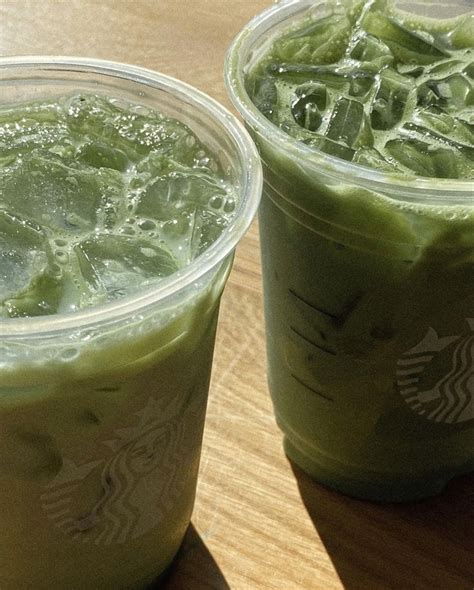 Matcha aesthetics | Green tea ice