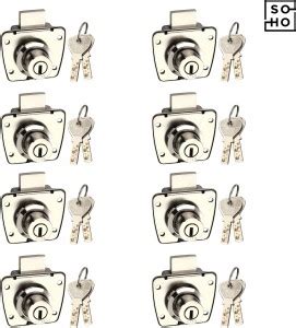 Soho Multipurpose Drawer Lock Heavy with Ultra Computer Keys Glass Door ...