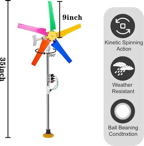 Nightbreeze DIY Small Wind Turbine Generator Kit and Light Strip India ...