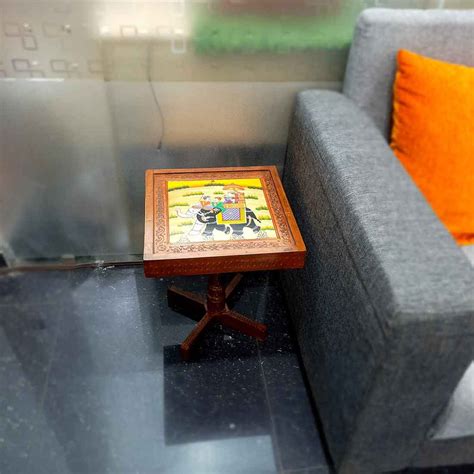 Wooden Side Table : Home Office Decor - Buy Online Now
