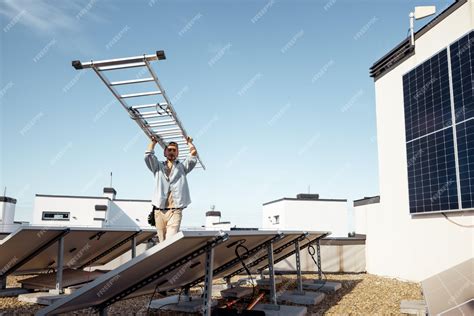 Image result for Solar Structure Frame Ladder