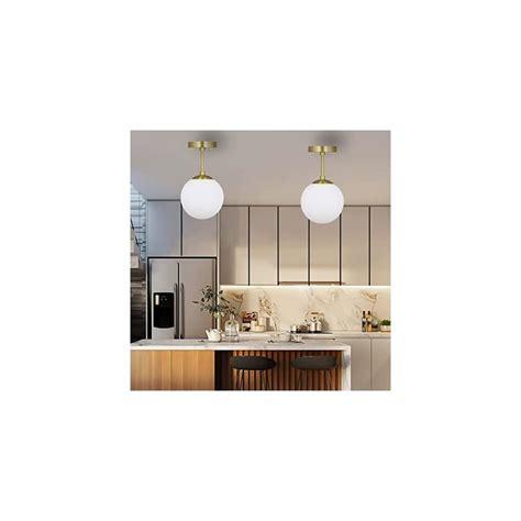 Pobllem Flush Mount Ceiling Light Fixtures Gold Mid Century India | Ubuy