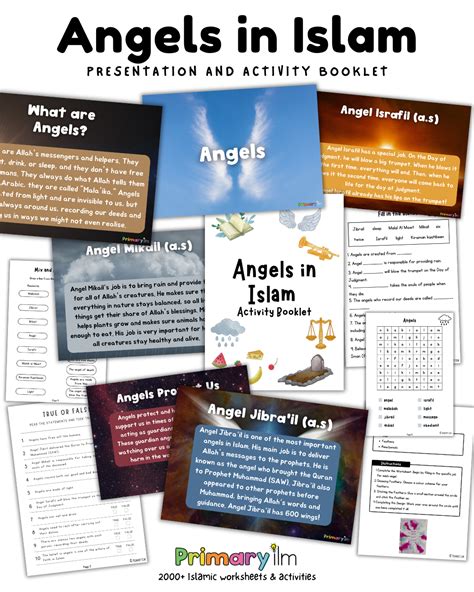 Angels in Islam: an activity booklet for kids - Primary Ilm