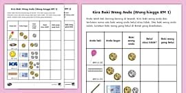 Wang Malaysia - Kira Baki Wang (Wang hingga RM5)