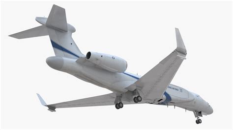 3D model CAEW G550 White in Takeoff Position | 3D Molier International