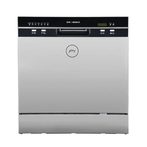 Godrej Eon Dishwasher | 8 Place Setting Counter-Top | Compact with an ...