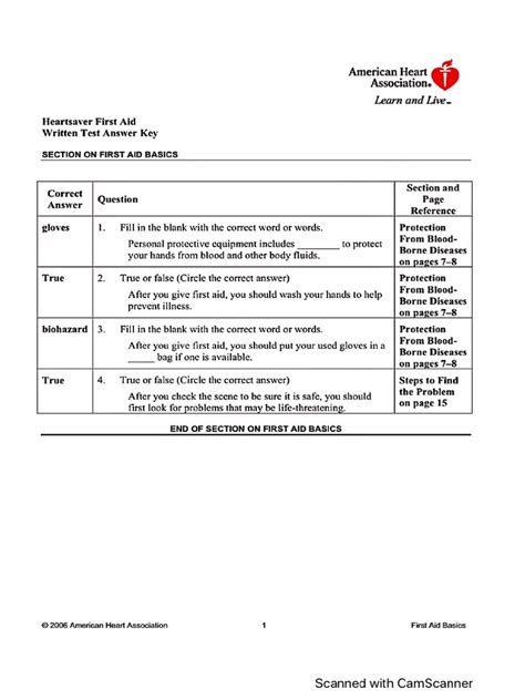 Image result for First Aid Exam Questions