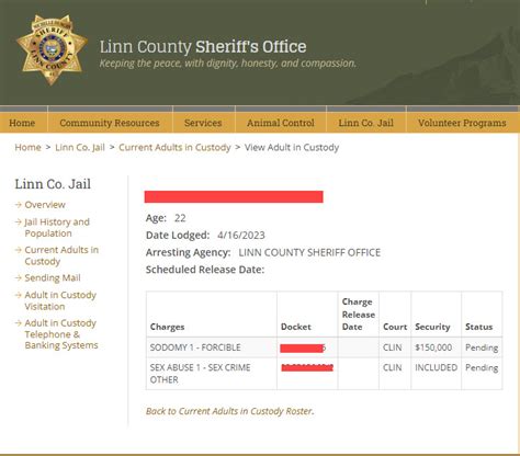 Linn County Jail Albany OR | Inmate Info & Services