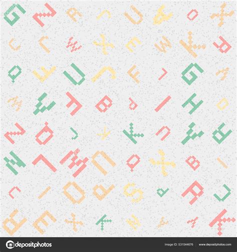 Random Alphabet Letters Vector Wallpaper Stock Vector Image by ©Yuriy ...