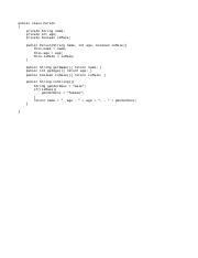 Image result for Person.java Program