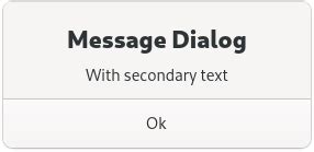 Python Message Dialog 的图像结果