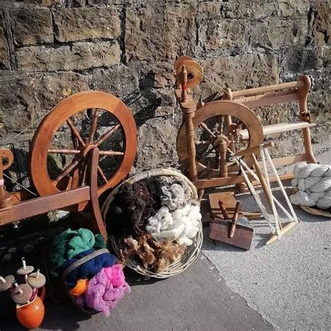 Introduction to Wool Spinning., St John's Hall, Ballycastle, Co Mayo ...