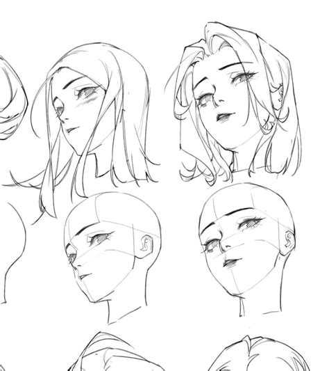 Pin by Henrith on Face angles references | Art reference poses, Art ...
