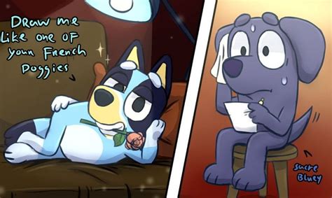 JL drawing Bluey by Polygon5 on DeviantArt | Funny pix, Cute disney ...