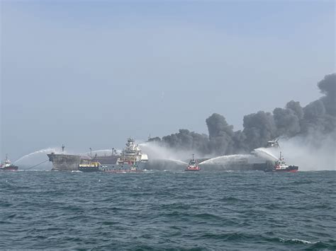 U.S. tanker is leaking fuel in the North Sea after a collision with a container ship | WGCU PBS ...