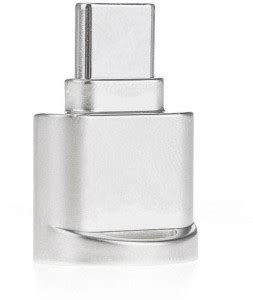 TECHGEAR Silver Type-C 3.1 to Micro SD Card Reader Adapter for Macbook ...
