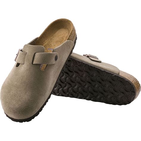 Birkenstock Boston Soft Footbed Suede Clog - Women's - Footwear