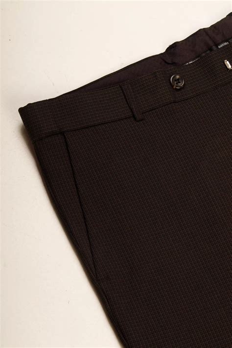 Buy Checkered Pants for Men: Muffynn Graphic Flexiwaist Pants