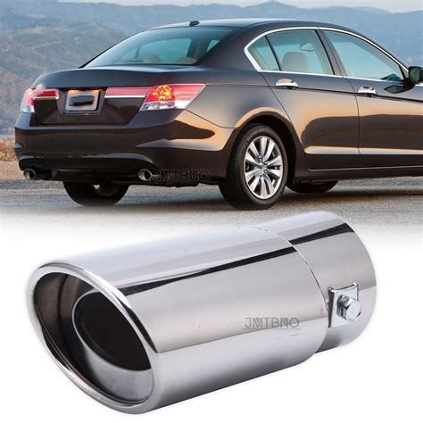 Car Exhaust Pipe Tip Rear Tail Muffler Stainless Steel Chrome For Honda Accord | eBay