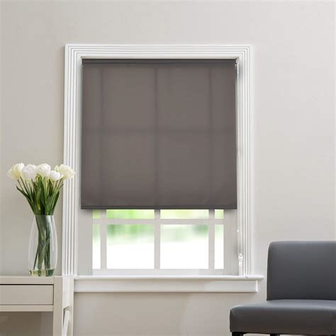 Buy Deco Window Polyester Blend Non-Blackout Roller Blinds for Windows ...