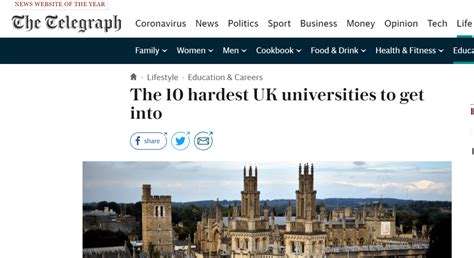 英国留学：最难进的英国大学Top10！ - 知乎