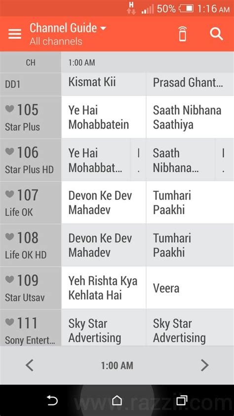 HTC Sense TV app reportedly starts showing program guides for Indian ...