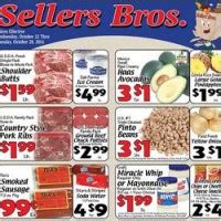 Sellers Bros. Weekly Ad | Grocery Specials