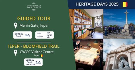 🌺🌹🇬🇧 | Open Monumentendag - Ieper - Belgium | 🇧🇪🌹🌺, CWGC Information ...