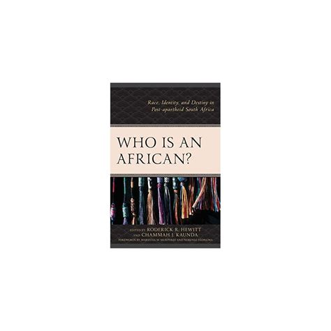Who Is an African?: Race, Identity, and Destiny in | Ubuy India