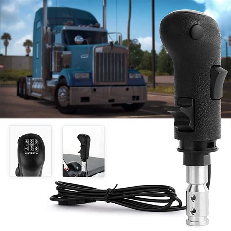 Buy USB Truck Simulator Shifter Gearshift Knob for ATS & ETS2 Racing ...