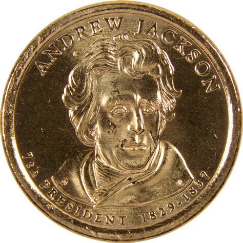 2008 D Andrew Jackson Presidential Dollar BU Uncirculated $1 Coin