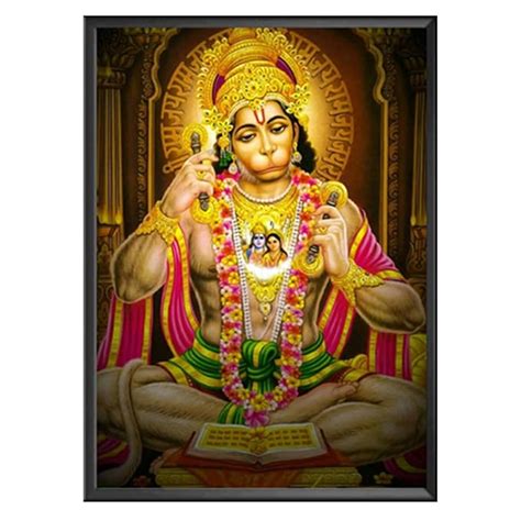 SANVIK CREATIONS Hanuman Ji Photo Frame Collection - Small and Large ...
